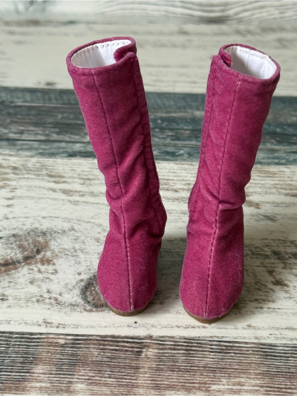American Girl HOPSCOTCH HILL Doll PICTURE DAY Outfit - 16” Doll SHOES Boots Only